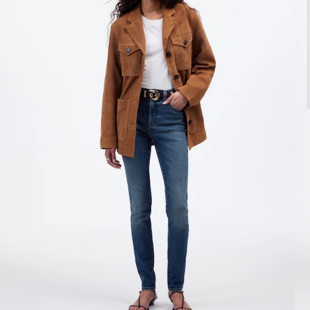 Madewell High-Rise Skinny Blue Jean